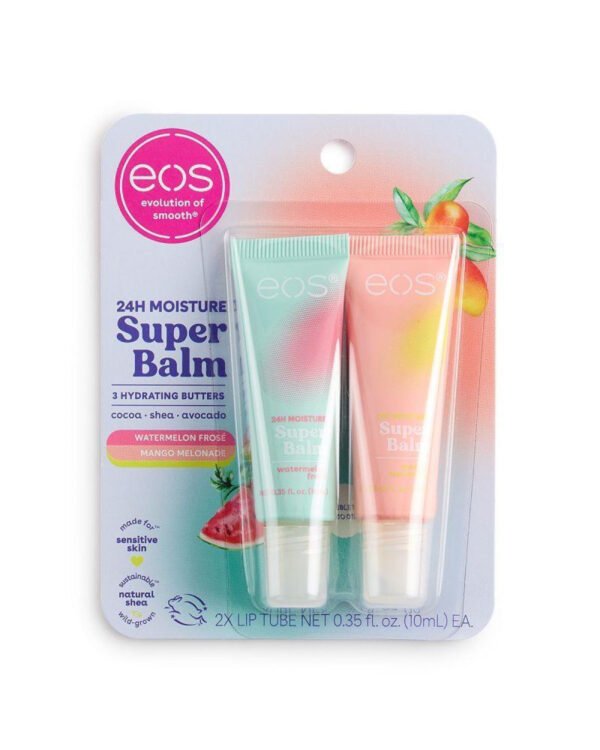 WATERMELON/MANGO, EOS, SUPER BALM