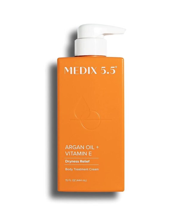 ARGAN OIL + VITAMIN E BODY TREATMENT CREAM, MEDIX 5.5