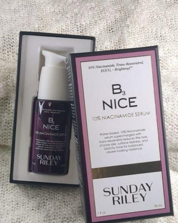B3 NICE 10% NIACINAMIDE SERUM, SUNDAY RILEY
