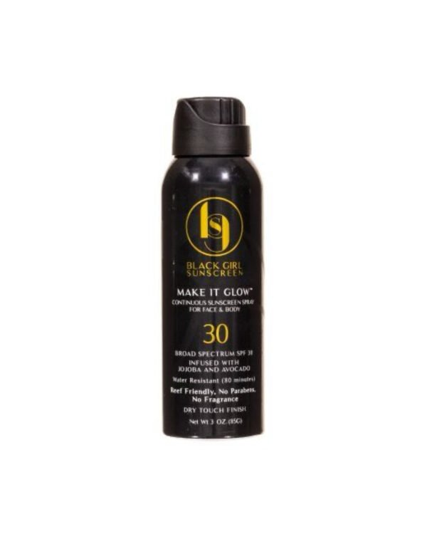 MAKE IT GLOW, BLACK GIRL SUNSCREEN