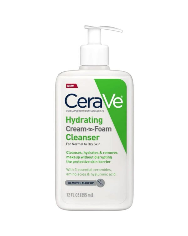 HYDRATING CREAM TO FOAM, CERAVE