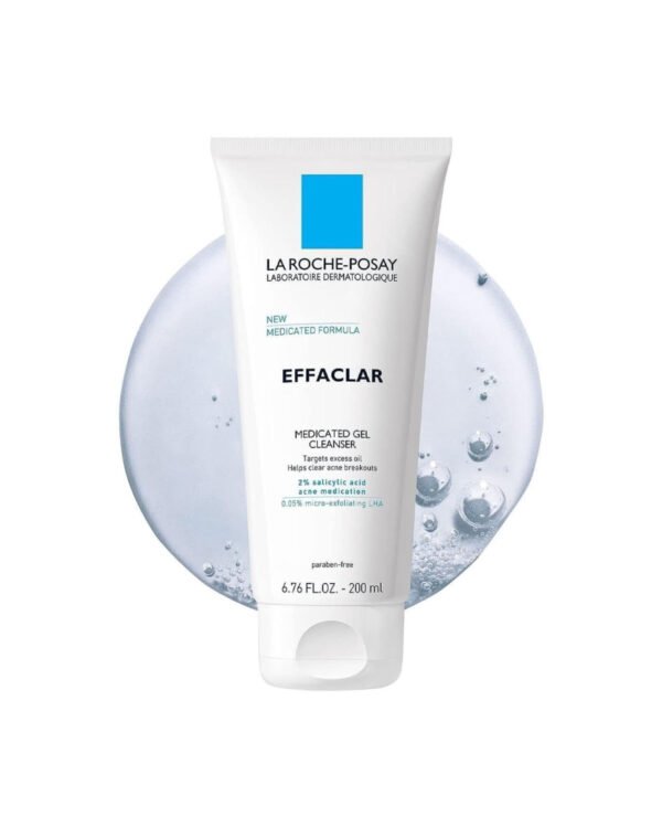 EFFACLAR MEDICATED GEL CLEANSER, LA ROCHE-POSAY