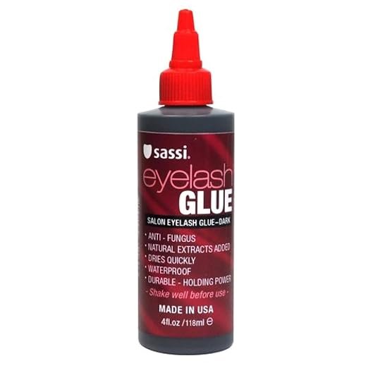 DARK SALON EYELASH GLUE, SASSI