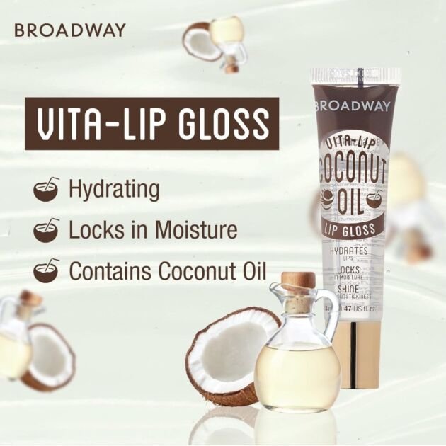 BROADWAY Vita-Lip Gloss Coconut Oil