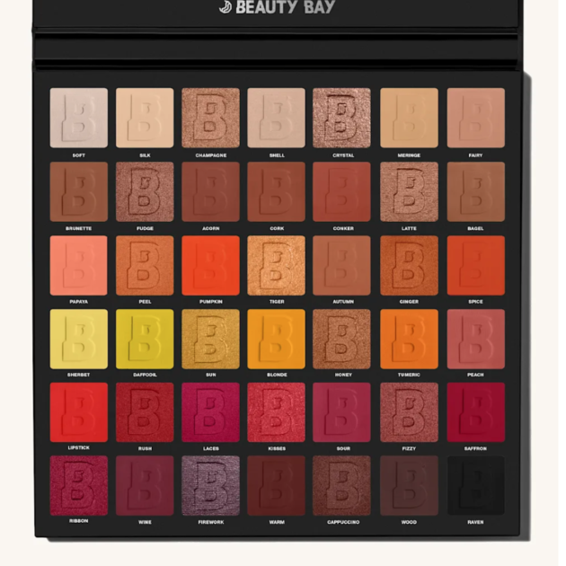 BEAUTY BY BAY Fiery 2.0  Colour Palette