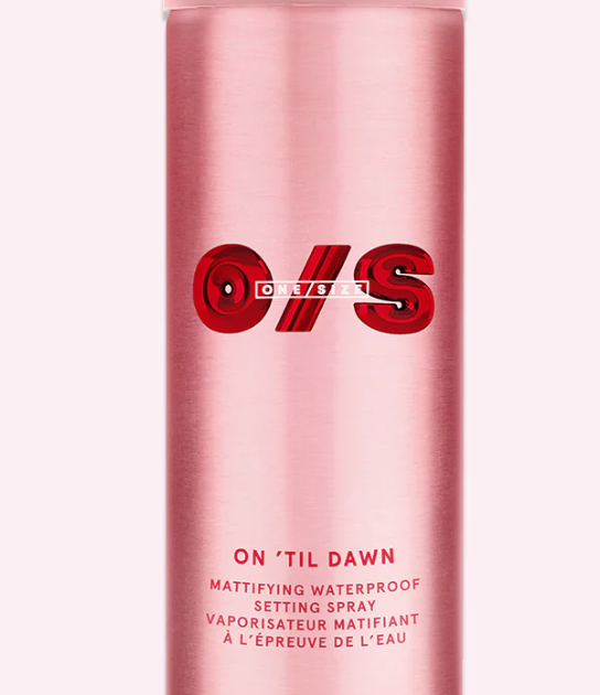 ONE SIZE  ON ‘TIL DAWN  Mattifying Waterproof Setting Spray