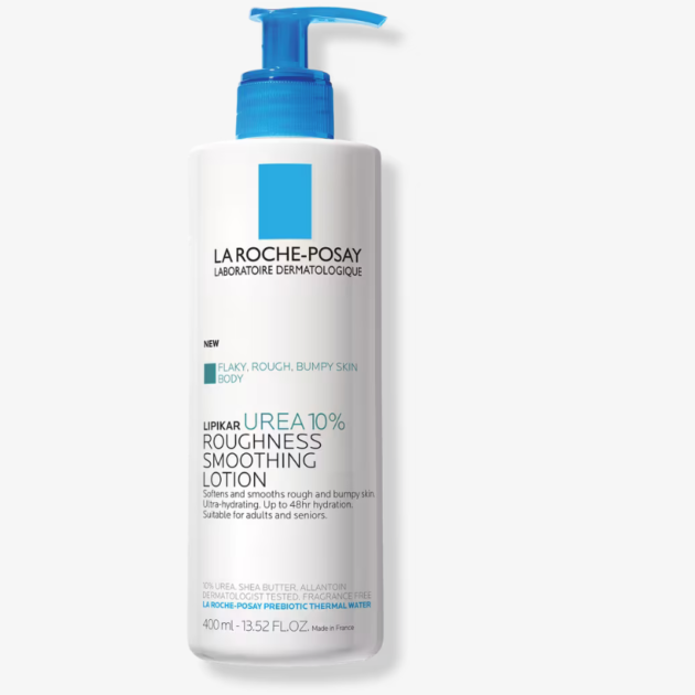 LA ROCHE-POSAY Lipikar Urea 10% Smoothing Body Lotion for Rough, Dry Skin