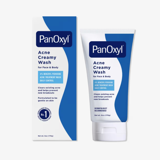 PANOXYL Acne Creamy Wash with 4% Benzoyl Peroxide