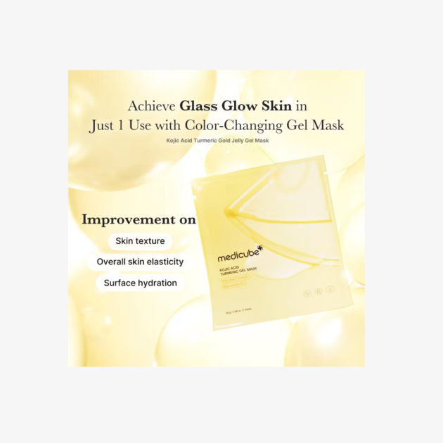 MEDICUBE Kojic Acid Turmeric Gel Mask