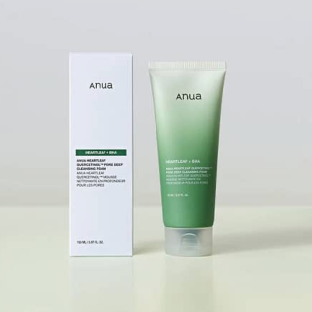 ANUA  Heartleaf Quercetinol Pore Deep Cleansing Foam