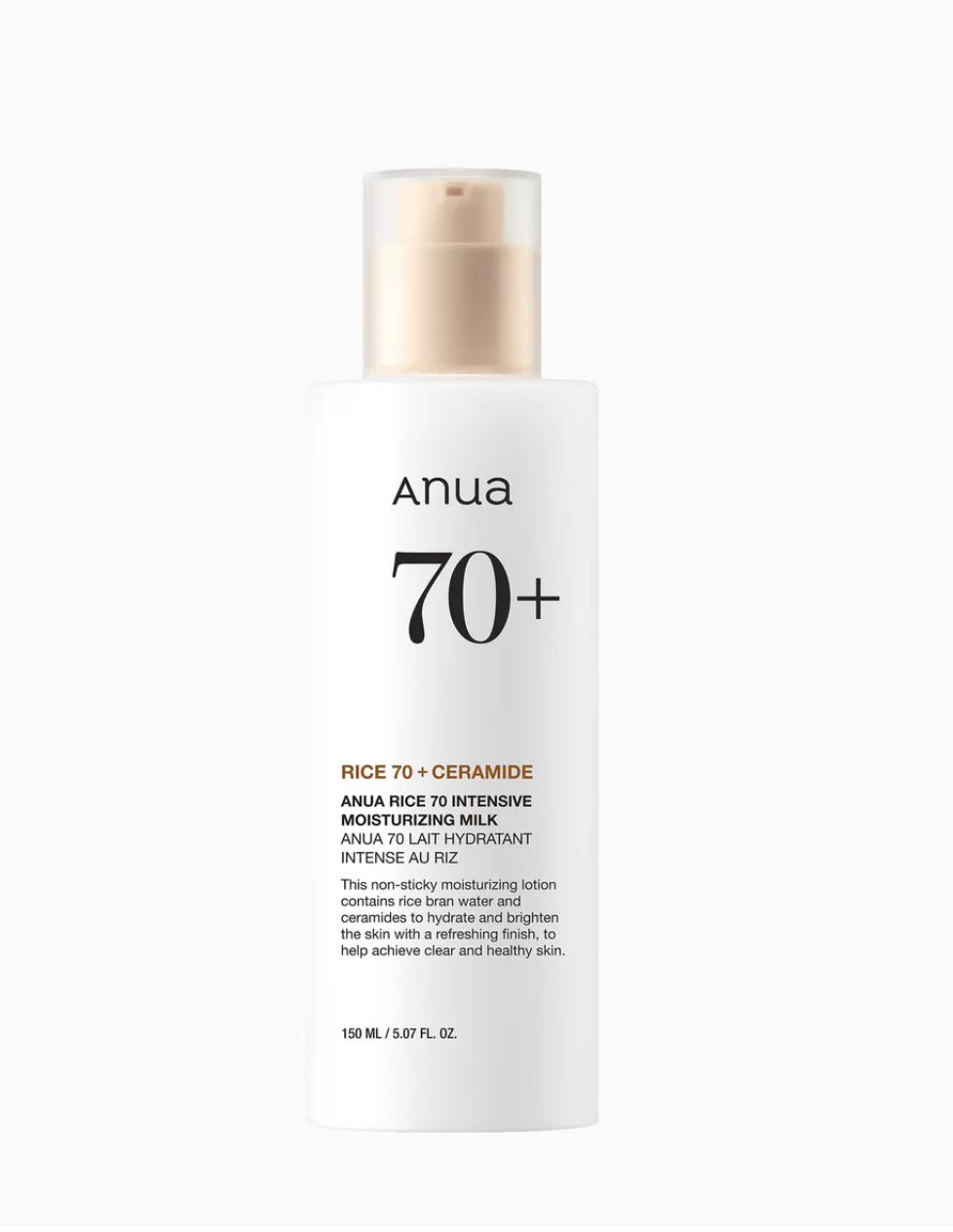 ANUA Rice 70 Intensive Moisturizing Milk