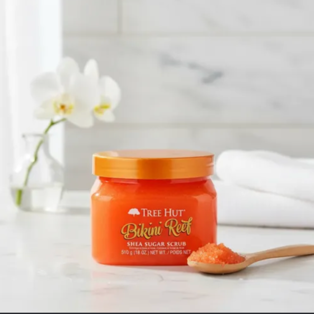 TREE HUT  Bikini Reef Shea Butter Sugar Body Scrub