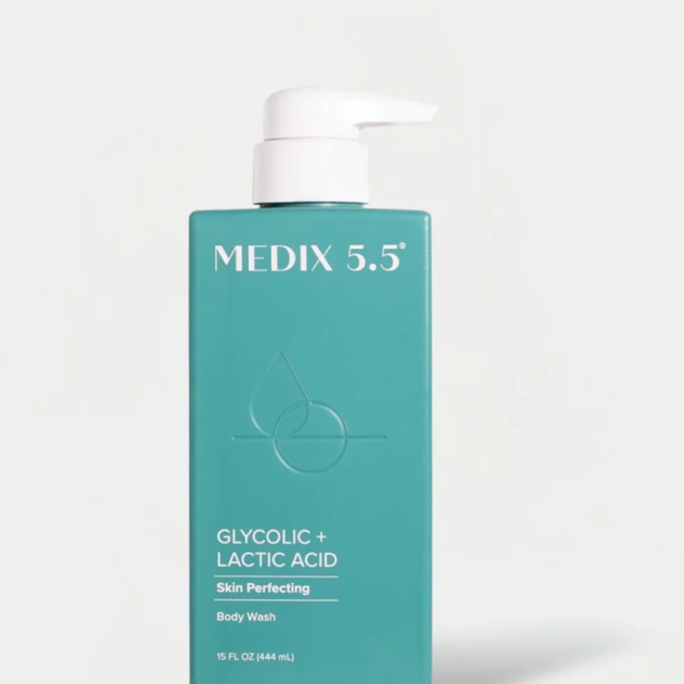 MEDIX 5.5  Glycolic Acid + Lactic Acid Skin Perfecting Body Wash