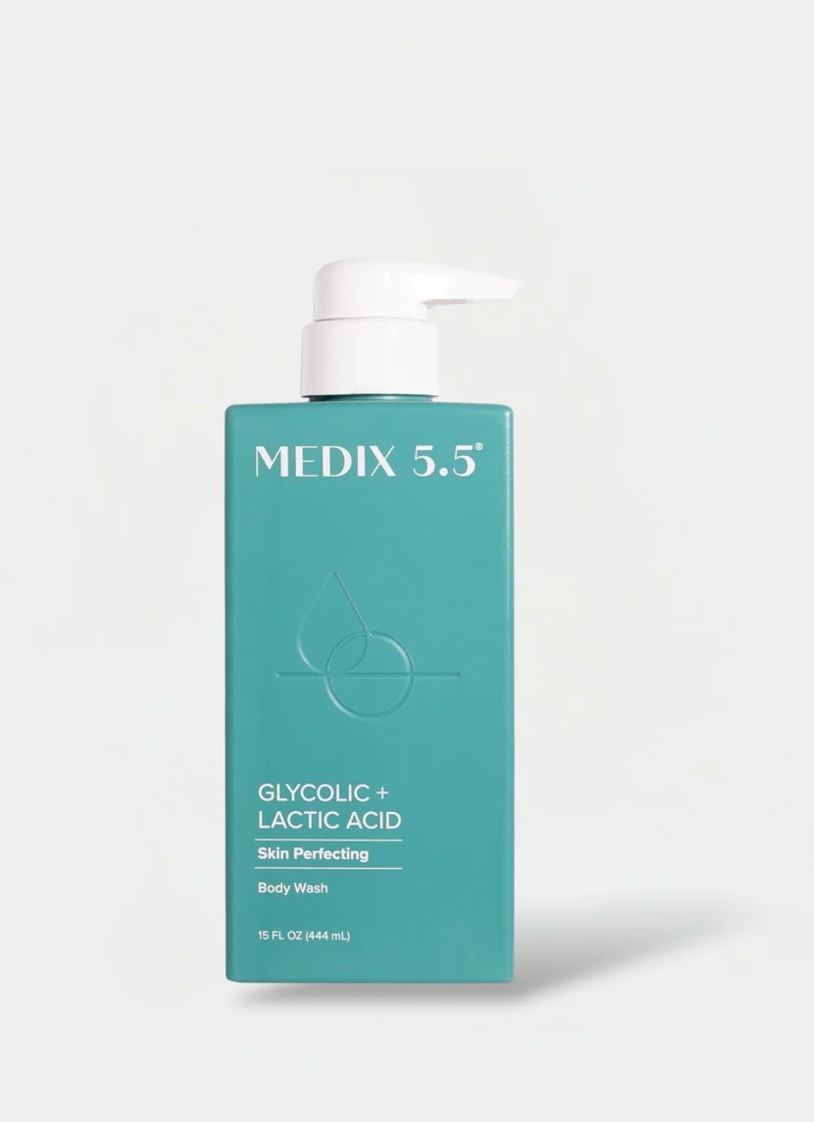 MEDIX 5.5 Glycolic Acid + Lactic Acid Skin Perfecting Body Wash