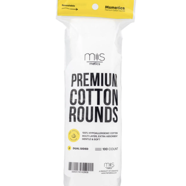 MSMETICS  Premium Cotton Rounds (Pads)