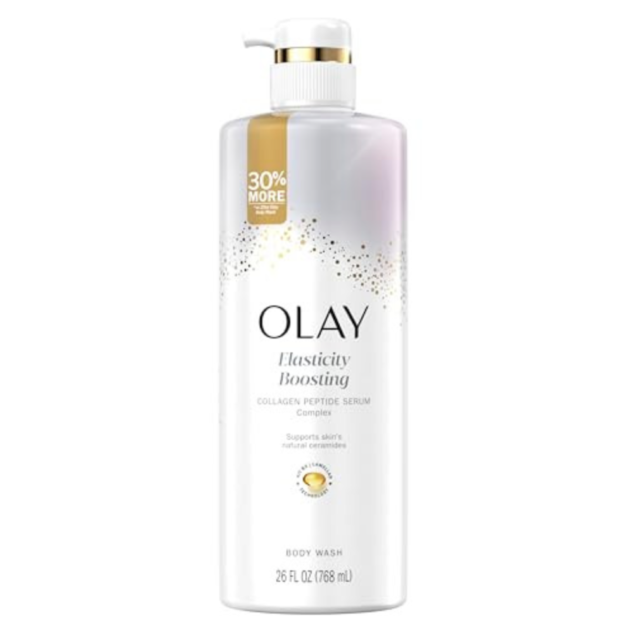 OLAY Elasticity Boosting Body Wash with Collagen Peptide Serum Complex, 26 oz