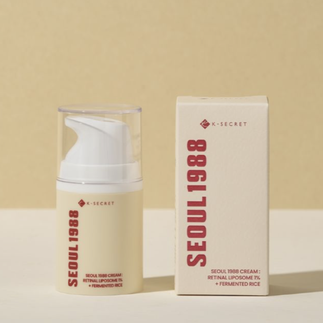 K-SECRET Seoul 1988 Cream : Retinal Liposome 1% + Fermented Rice