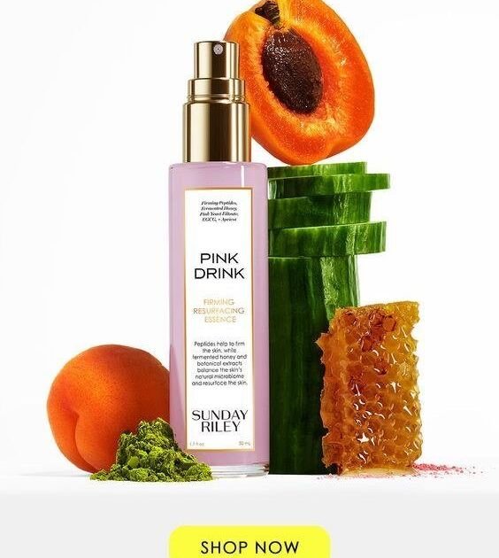 SUNDAY RILEY Pink Drink Firming Resurfacing Essence