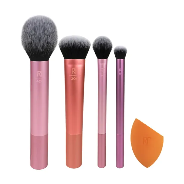 REAL TECHNIQUES  Everyday Essentials Makeup Brush & Sponge Set