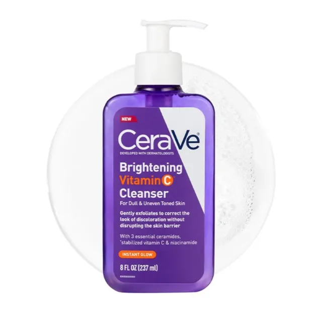 CERAVE BRIGHTENING VITAMIN C CLEANSER