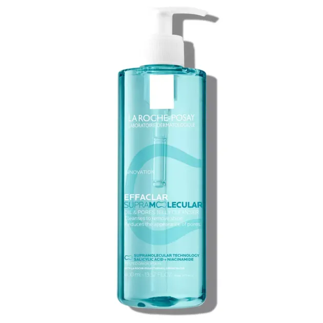 LA ROCHE POSAY EFFACLAR SUPRAMOLECULAR OIL & PORES JELLY CLEANSER
